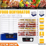 220V 8 Layers Food Dehydrator Fruit Vegetables Herb Meat Dryer 350W Food Electric Drying Machine DIY