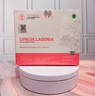 LVN Collagenia Serbuk Collagen Stroberi Suplemen Collagen Pencerah Kulit Badan Aman 1 Box isi 10 sac