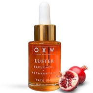 Luster Bakuchiol Oil Retinol Alternative, Antioxidant Superfood Face Oil with Astaxanthin, Rosehip O