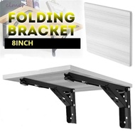 ELMER Folding Shelf Bracket Bench Adjustable For Table Work Wall Mounted Space Saving Heavy Support Table Shelve