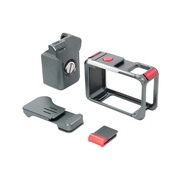 ด้ามจับ Metal Xplorer สำหรับ DJI Action 3/4/5 Pro ทำจากอะลูมิเนียมอัลลอยด์ พร้อมขาต่อแบบ Cold Shoe ข