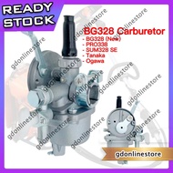 Carburetor BG328 (New Model) PRO338 ECO348 T328 SUM328SE TANAKA Karburetor Mesin Rumput Brush Cutter