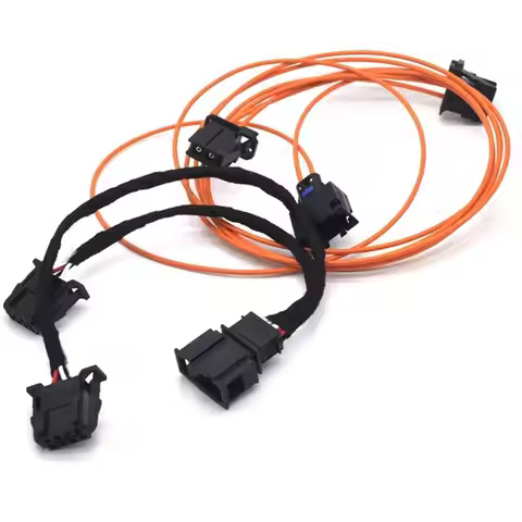 T01C-Fibre Cable Cd Changer Connect SET For A4 A5 A6 A8 Q5 Q7 Media Interface AMI MMI 2G