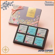 Valentine's Godiva Chocolate Gift Assorted Sweets Bouquet de Godiva Chocolate Squares (Set of 6)