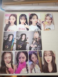 IVE Gidle les sserfim Viviz Kep1er Nature女團特典小卡