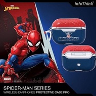 INFOTHINK MARVEL 系列 AIRPODS PRO 皮革保護套 - SPIDER MAN