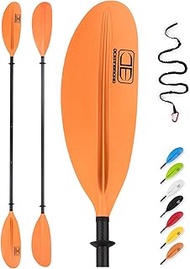 OCEANBROAD Carbon Shaft Adjustable Kayak Paddle 86in/220CM to 94in/240CM Kayaking Boating Canoeing O