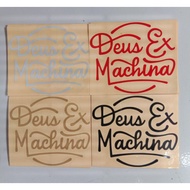 DEUS EX MACHINA CUTTING STICKER