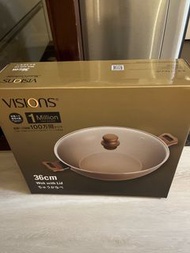 VISIONS 36cm 炒鍋連蓋