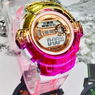 AIKE WATCH AK-961 HIGH TRENDY FASHION RUBBER WATCH / rainbow color watch.