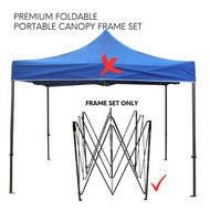Frame Set Only 10x10 Feet Premium Quality Foldable Canopy Tent Gazebo Folding Portable Tent