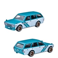 Hot Wheels Premium Loose BRE Datsun 510 Wagon Hijau Putih - From Hot Wheels Diorama