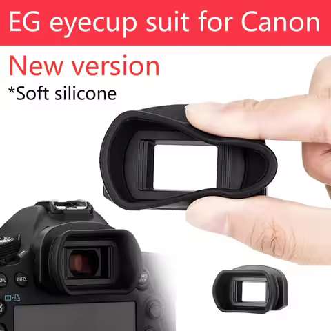 New EG Rubber Eye Cup Viewfinder Eyepiece for Canon 1Ds III 1D 1D4 1DX II 1D3 7D 7DII 5DIII 5D Mark 