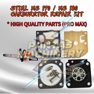 (MS180 DIAPHRAGM) Carburetor Diaphragm Kit for STIHL MS170 MS180 MS210 MS230 MS250 CARBURETOR REPAIR