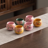 Golden Duan Mud Purple Clay Tea Cup Arhat Cup Master Cup Single Cup Tea Set Purple Clay Cup Purple C