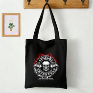 2026 Tote Bag A7x Retro Rock Band AVENGED SEVENFOLD ASIA TOUR 2026  Simple Shoulder Carry  Canvas Ba
