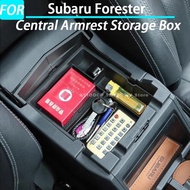 Central Armrest Storage Box Center Console Organizer Holder for Subaru Forester Interior Accessories