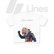 Max Verstappen T-Shirt Lines
