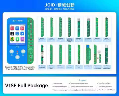JCID V1SE/V1S Pro Testing Board for Mobile Phone Face ID/Battery/Camera Solution Repair Adapter