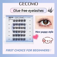 Gecomo Glue-Free False Eyelashes, The First Choice For Beginners, No Glue Required, Reusable Glueles