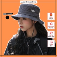 Unisex Sun Hat, Hiking Hat, Wide Brim Picnic Hat with Adjustable Straps Summer Fashion - Code NV075