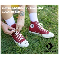 Converse Chuck 70 Hi RED New Authentic Product 1 Thai Label + Box Size 9UK/42.5EUR/27.5CM 2025
