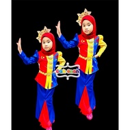 Kebaya songket  PrINted Klasik kemerdekaan