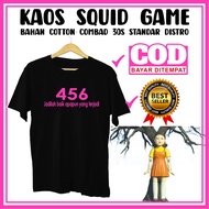 MERAH HIJAU Number 456 squid game T-Shirt Red Light Green Light gganbu Hell Men Umbrella Fixed On Th
