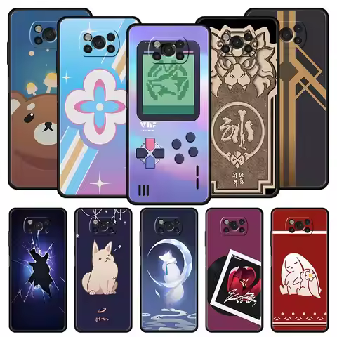 Honkai Star Rail Game Same Style Phone Case For For Xiaomi Poco X6 X5 Pro X4 X3 NFC F5 Pro F4 F3 GT 