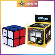 Rubik 2x2 QiYi QiDi W 2x2 Rubik's Cube 2x2x2 Black Border Intellectual Thinking Toy - Rubik Land