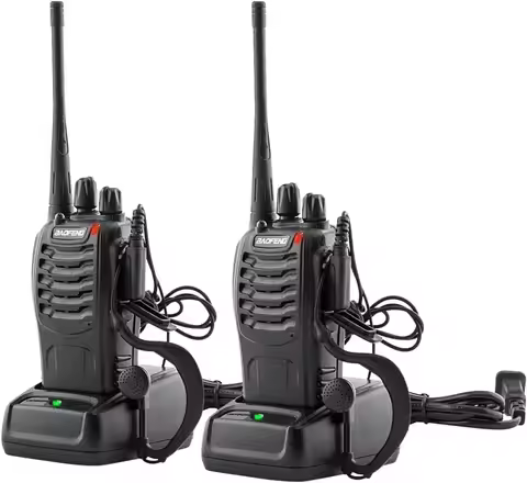 2Pcs Wholesale Original Baofeng BF-888S 5km Long Range Walkie Talkie Two Way Radio BF 888S Channel 1