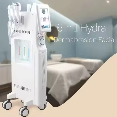 2026 Professional Export Model Hydro-Oxygen Facial Treatment Machine 6-in-1 Deep Skin Regeneration B