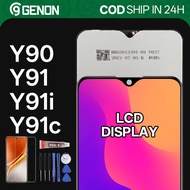 Genon IPS LCD for Vivo Y90 / Y91 / Y91i / Y91c LCD Display Touch Screen with Frame Replacement Parts