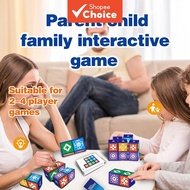 Spatial Strategy Board Game - Quick Matching Battle for 2-4 Players, Brain Teaser Chess Logic Game, 