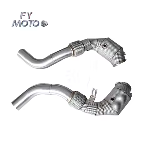 Exhaust Downpipe for BMW S63 X5M F85 X6M F86 4.4T 2015-2019 S63B44B NOT FIT S63R Engine