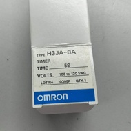 Omron Timer H3JA-8A 100-120VAC 5S