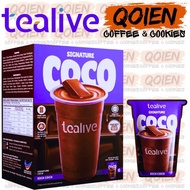TEALIVE SIGNATURE COCO WITH BROWN RICH COCO INSTANT TEA DRINK / BOX 6 sachets @ 1s SINGLE SACHET