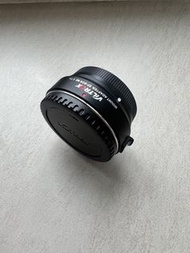 Viltrox EF-EOS M2 (0.71x Speed Booster) EF轉EOS-M 減焦增光接環 99%新無盒