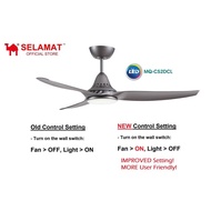 SELAMAT 52" ceiling fan