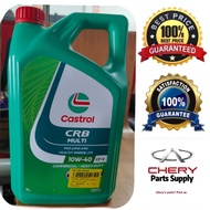 [READY STOCK] Castrol 10W-40 Engine Oil 5L Use For Chery Eastar 2.0 2.4 Cherry Easter Chery Parts Su