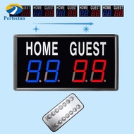 Perfeclan Electronic Scoreboard Mini Score Counter Basketball Scoreboard Digital Scoreboard for Game