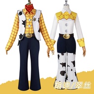 Story Toy Woody Costume Bo Peep Jessie Halloween Cosplay Outfit