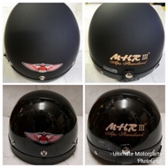 100% Original MHR Helmet MHRIII MHR3 Half Cut Helmet Helmet Steng Matt Black mhr