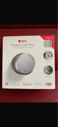 August Smart Lock Pro 智能門鎖銀色
