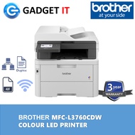 BROTHER MFC-L3760CDW ALL IN ONE WIRELESS COLOUR LASER PRINTER AUTO 2-SIDED PRINT USB DIRECT SCAN,COP