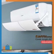 Adjustable AC Gutter Windshield Deflector Cover