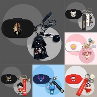 For Anker Soundcore V20i Case Cartoon Crayon Shin-chan Keychain Pendant Anker Soundcore V20i Silicon