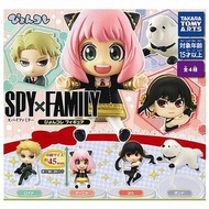 全新 日版 Takara Tomy 扭蛋 Spy Family Spy x family 間諜家家酒 扭蛋 Pyonkore Figure 全4款 黃昏 洛伊德佛傑 Loid Forger 睡美人 約