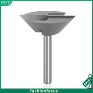 [FSFO-MY] 8mm Shank Dovetail Joint Bottom Cleaning Router Bit Engraving Bit Milling Cutter