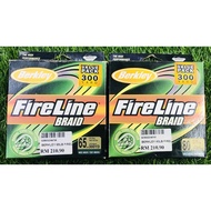 BERKLEY FIRELINE 300YARD BRAIDED LINE TALI BENANG
